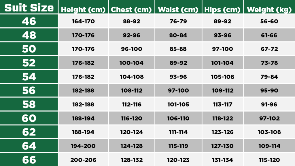 Sparco Size Chart Uk